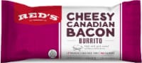 Red’s Cheesy Uncured Canadian Bacon Frozen Breakfast Burrito Perspective: Main