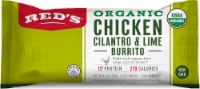 Red’s Organic Chicken, Cilantro & Lime Frozen Burrito Perspective: Main