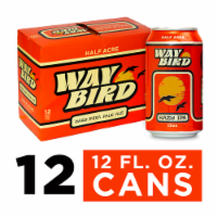 Half Acre WayBird Hazy IPA Craft Beer Perspective: Main