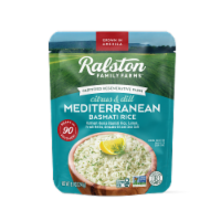 Ralston Family Farms™ Heat & Eat Citrus & Dill Mediterranean Basmati Rice Perspective: Main