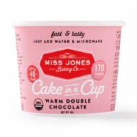 Miss Jones Warm Double Chocolate Cake in a Cup Perspective: Main