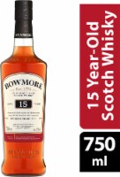Bowmore Fifteen Year Old Sherry Cask Islay Single Malt Scotch Whisky Perspective: Main