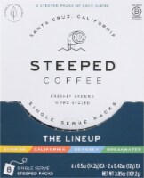 Steeped The Lineup Single Serve Coffee Packs