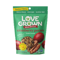 Love Grown® Cranberry Pecan Toasted Granola Perspective: Main