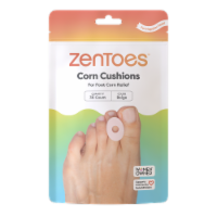 ZenToes Corn Cushions Self Adhesive Toe and Feet Treatment Pads (36 Count)