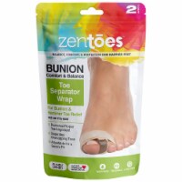 ZenToes Bunion Corrector Toe Separator Wraps, Relieve Bunion and Hammer Toe Pain - 1 Pair