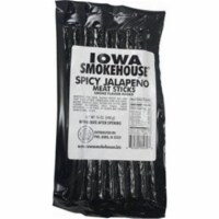 Iowa Smokehouse & Preferred Wholesale 253844 16 oz Spicy Jalapeno Flavor Meat Sticks - Pack o