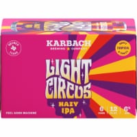 Karbach Brewing Company Light Circus Hazy IPA Craft Beer Perspective: Main