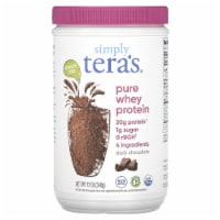 Tera's Whey® Simply Pure Dark Chocolate Protein Powder