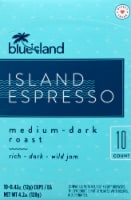 Blue Island Coffee Island Espresso Medium-Dark Roast Coffee Pods Perspective: Main