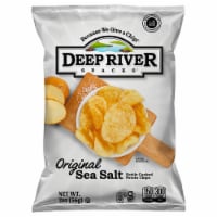 Deep River Snacks® Original Salted Kettle Cooked Potato Chips 2 oz Perspective: Main