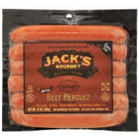 Jack's Gourmet Delcious and Kosher Spicy Beef Merguez Sausage Perspective: Main