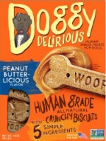 Doggy Delirious Peanut Butter Bones Perspective: Main