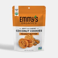 Emmy's Organics Organic Peanut Butter Coconut Cookies