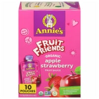 Annie's™ Fruit Friends™ Organic Apple Strawberry Fruit Sauce Perspective: Main