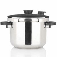 Zavor EZLock Stainless Steel 8 Quart Pressure Cooker for Stove Top - Dual Pressure Level