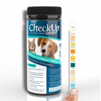 Coastline Global CheckUp 10-in-1 Dog and Cat Urine Testing Strips 50 count 4  x 1.5  x 1.5