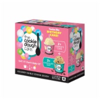 The Cookie Dough Cafe® Gourmet Edible Cookie Dough Chocolate Chip/Confetti Cake Variety Pack