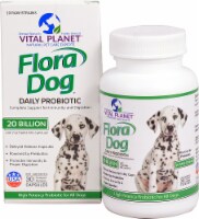 Vital Planet Flora Dog Daily Probiotic Delayed Release Capsules