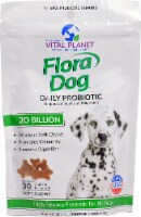 Vital Planet Flora Dog Daily Chicken Flavored Probiotic Chewables
