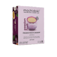 Mochidoki™ Vegan Passion Fruit Ice Cream Mochi Perspective: Main