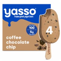 Yasso Coffee Chocolate Chip Frozen Greek Yogurt Bars Perspective: Main