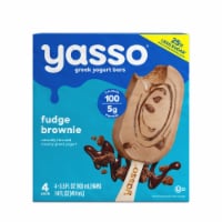 Yasso Frozen Greek Yogurt Fudge Brownie Bars