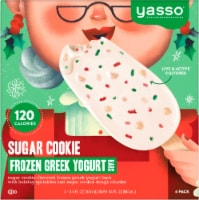 Yasso Sugar Cookie Frozen Greek Yogurt Bars Perspective: Main