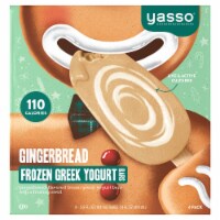 Yasso Gingerbread Frozen Greek Yogurt Bars Perspective: Main