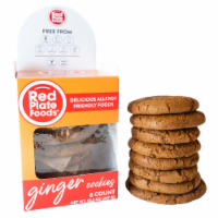 Red Plate Ginger Cookies