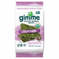GimMe® Organic Teriyaki Roasted Seaweed Snack Perspective: Main