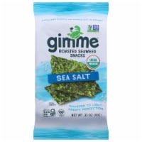 Gimme® Organic Sea Salt Roasted Seaweed Snacks Perspective: Main