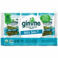 Gimme® Organic Premium Sea Salt Roasted Seaweed Snacks