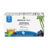 Organic Moringa Superfood Tea Blueberry -- 25 Tea Bags
