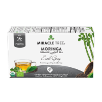 Organic Moringa Superfood Tea Earl Grey -- 25 Tea Bags