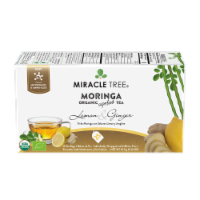 Organic Moringa Superfood Tea Lemon & Ginger -- 25 Tea Bags
