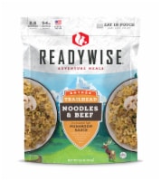 ReadyWise Adventure Meals Noodles and Beef in Mushroom Sauce Entree Perspective: Main