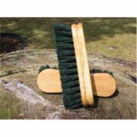 Desert Equestrian Legends Horsehair Face Brush Green 4.5 Inches - 2288