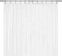 36&quot; W x 72&quot; H Frosted PEVA Extra Heavy Weight Shower Liner - Liba