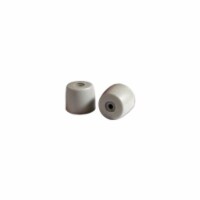 Silynx ERC000004-C High Noise Foam Ear Tips, Gray - Large - 10 Pairs