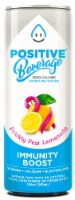Positive® Beverage Zero Calorie Prickly Pear Lemonade Flavored Sparkling Bottled Water Perspective: Main