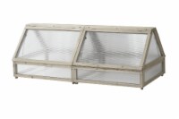 VegTrug Cold frame Greenhouse 1.8m Gray Wash FSC 100%