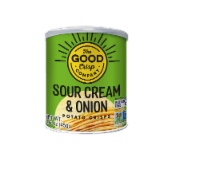 The Good Crisp Company Gluten Free Sour Cream & Onion Potato Crisps Perspective: Main
