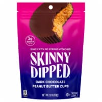 SkinnyDipped Dark Chocolate Peanut Butter Cups Perspective: Main
