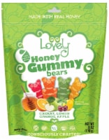Lovely Fruit Flavored Honey Gummy Bears Perspective: Main