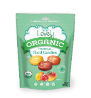 Lovely Organic Tropical Hard Candies Perspective: Main