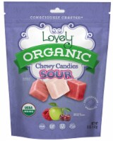 Lovely Organic Sour Chewy Candies Perspective: Main