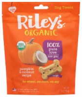 Riley's Organic Pumpkin & Coconut Recipe Dog Treats