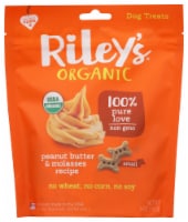 Riley's Organic Peanut Butter & Molasses Small Dog Treats