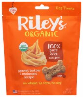 Riley's Organic Peanut Butter and Molasses Dog Treats